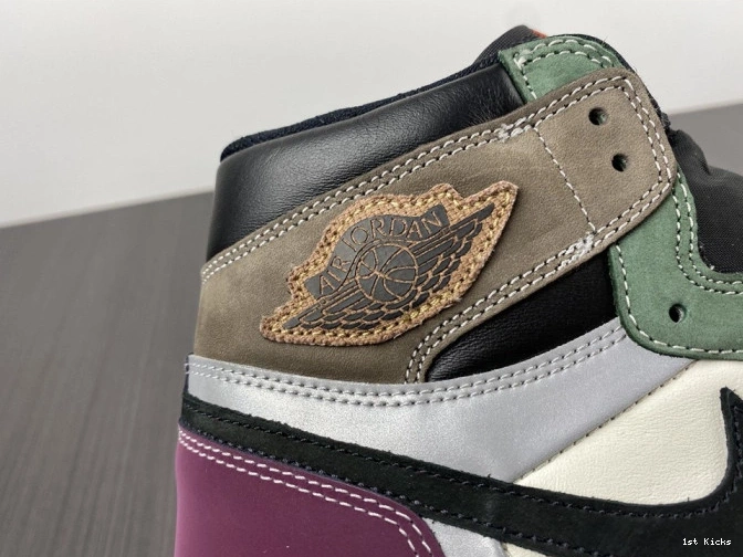 1st Kicks 1 Air OG Jordan Crafted Hand DH3097-001 High 0726